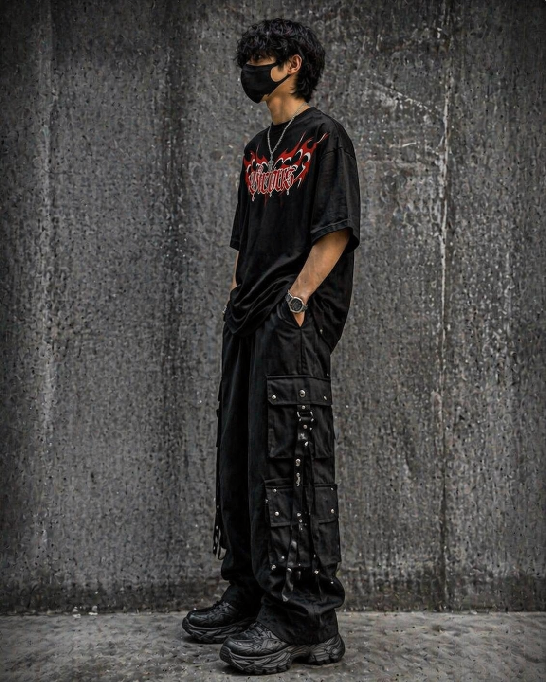 "VICIOUS" OVERSIZED TEE