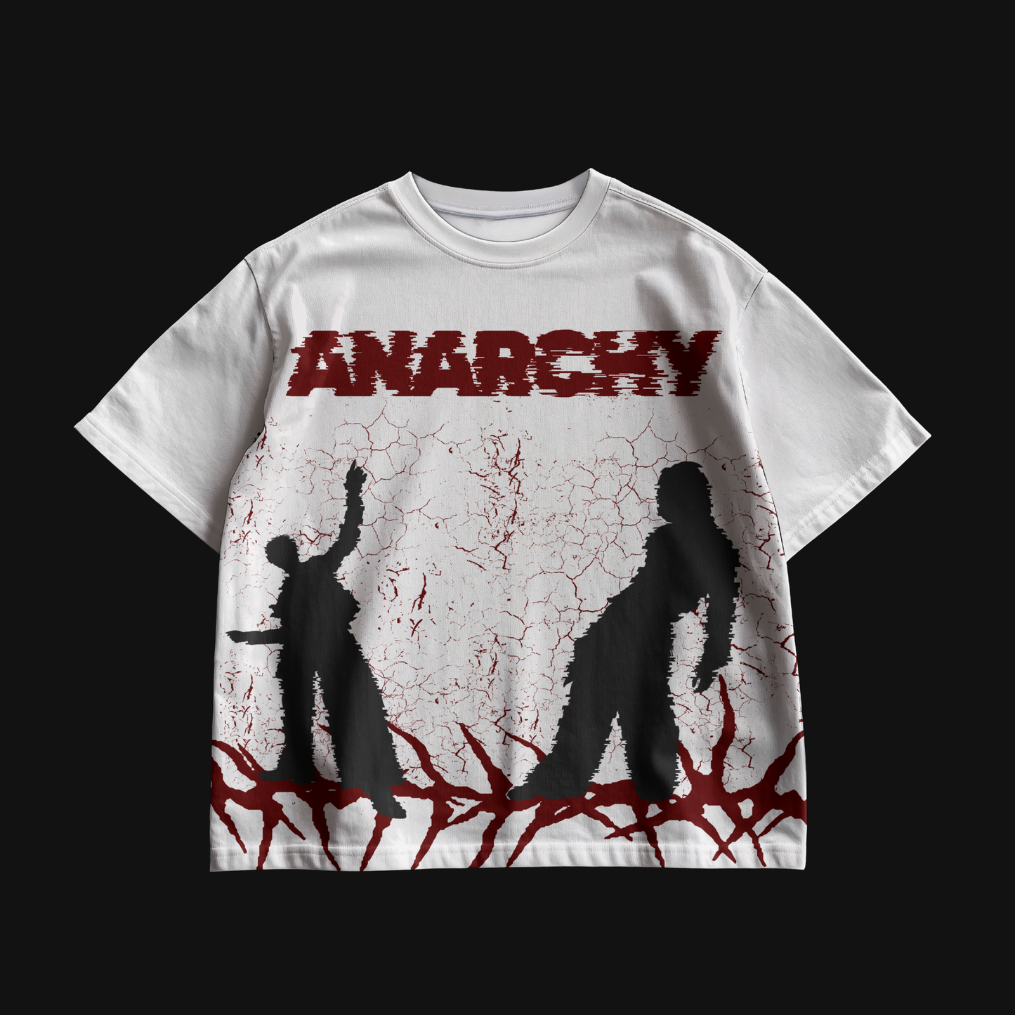 "ANARCHY" OVERSIZED TEE