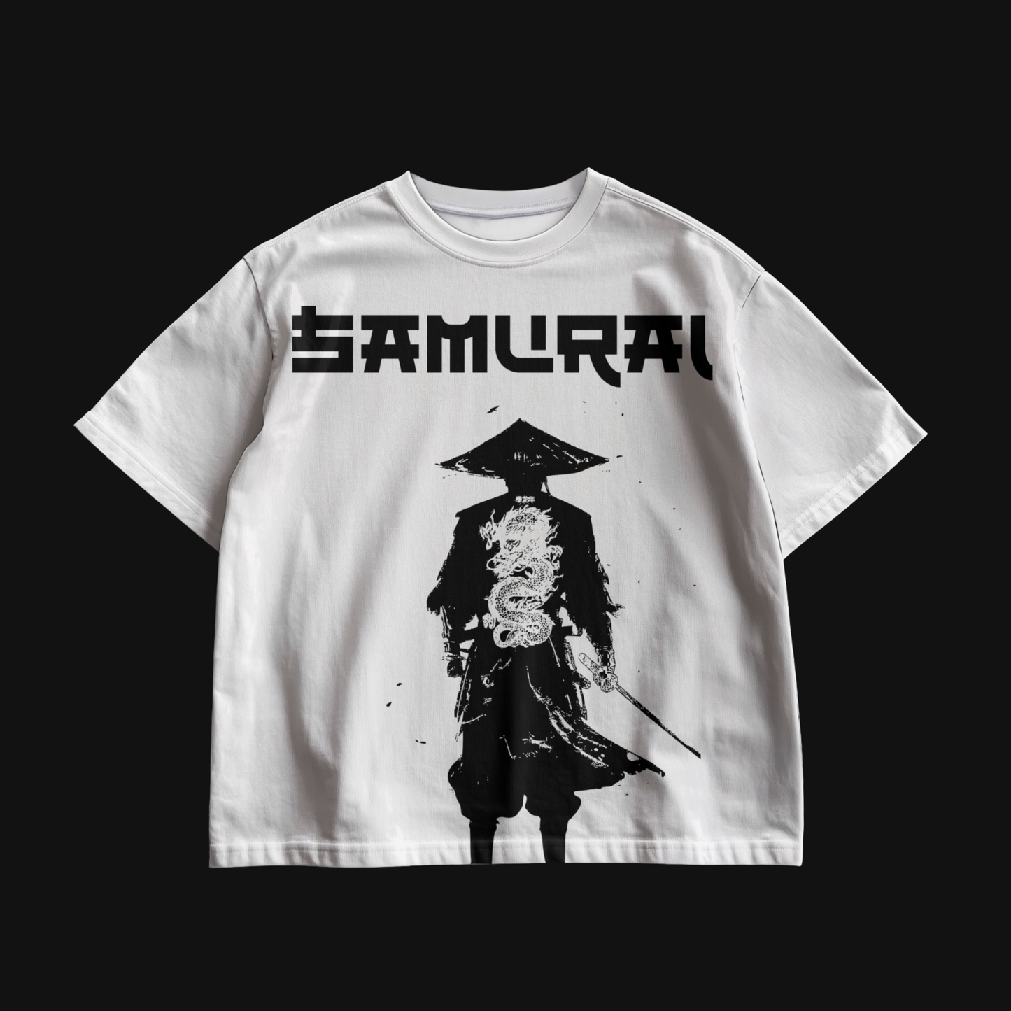 "SAMURAI" OVERSIZED TEE