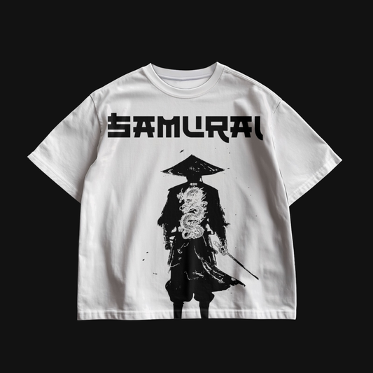 "SAMURAI" OVERSIZED TEE