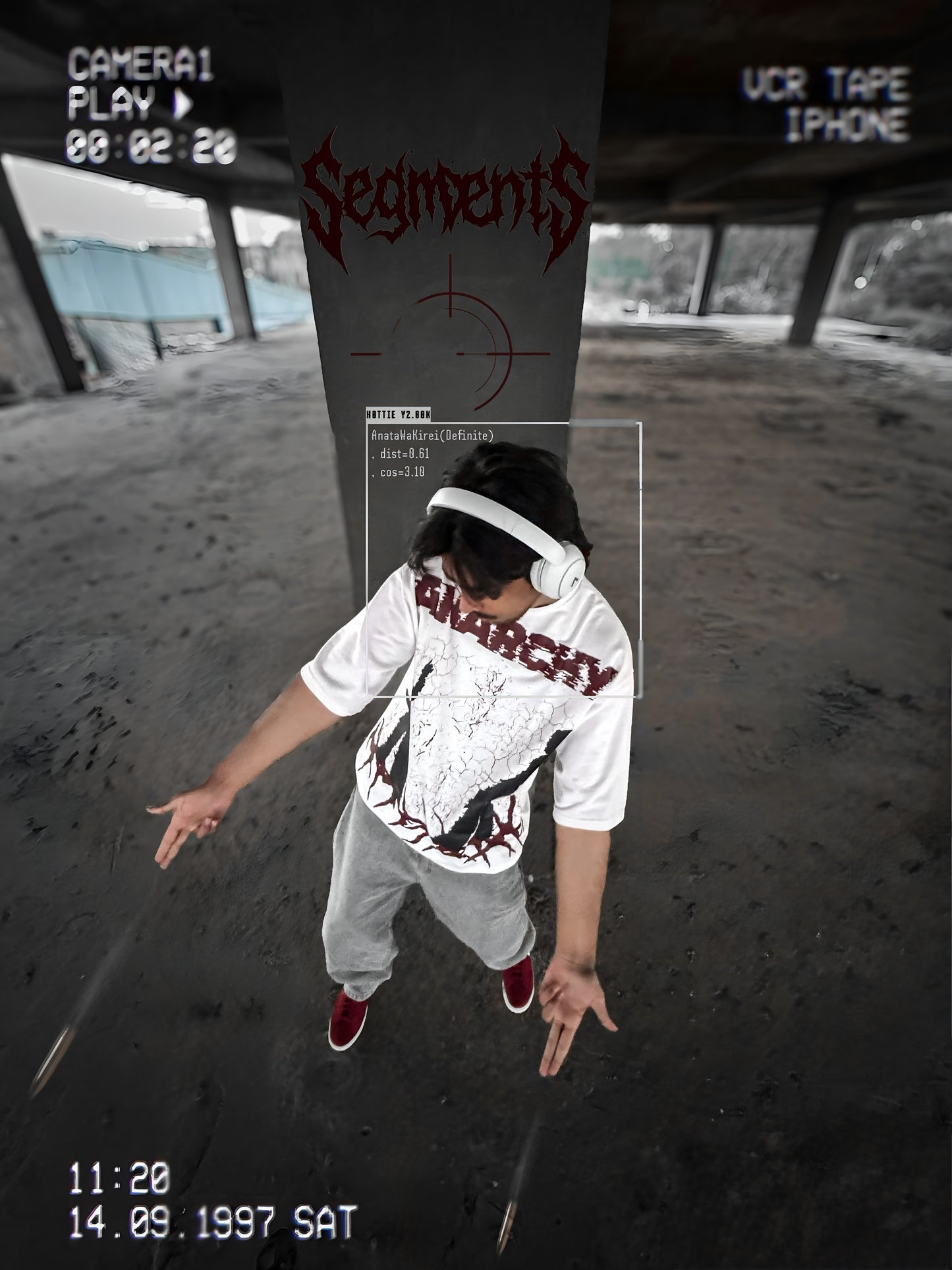 "ANARCHY" OVERSIZED TEE