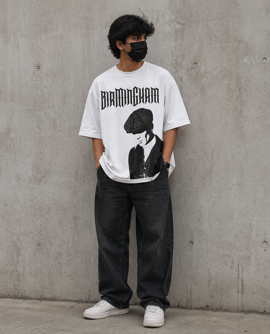 "BIRMINGHAM" OVERSIZED TEE