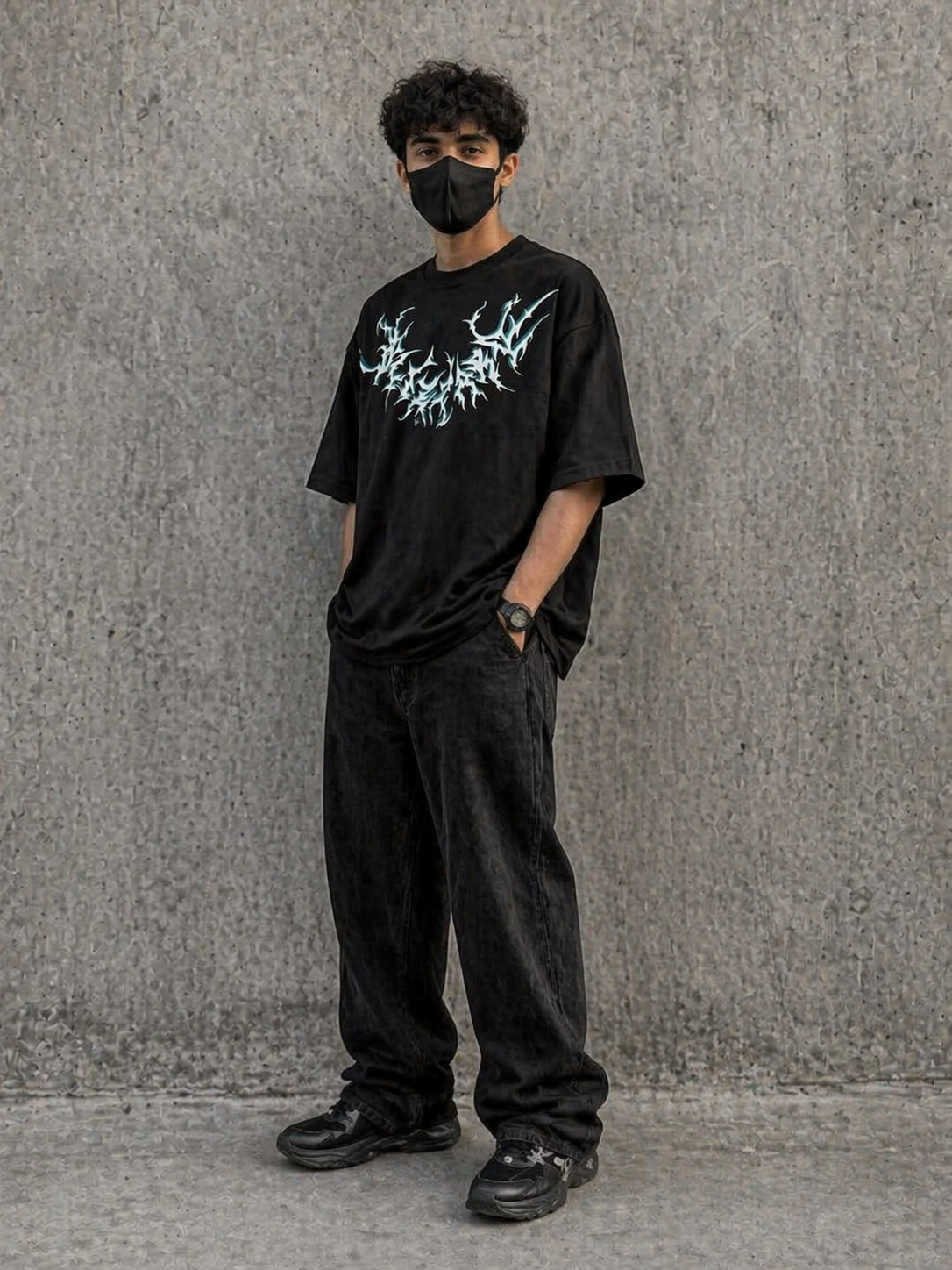 "BLIZZARD EMBLEM" OVERSIZED TEE