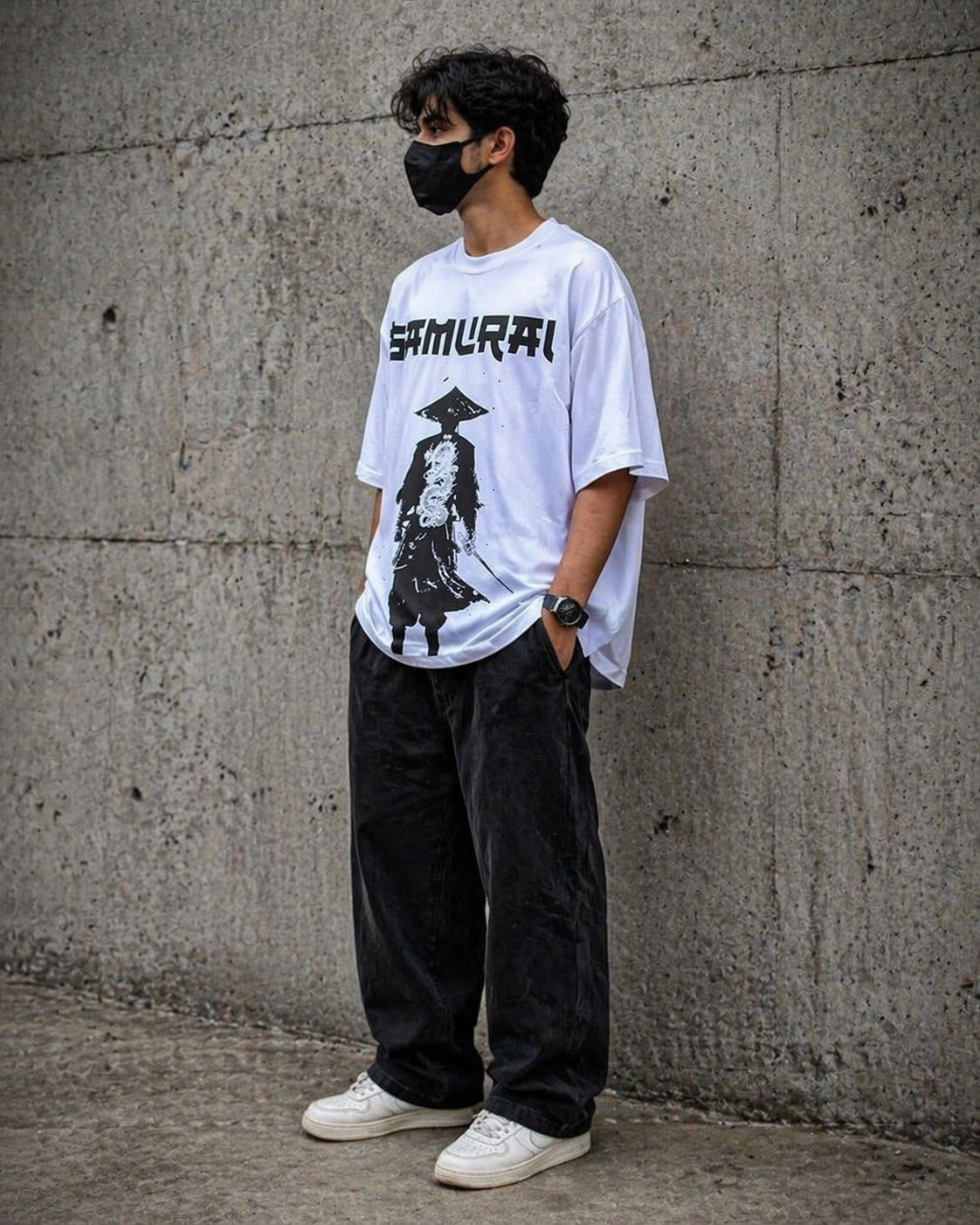 "SAMURAI" OVERSIZED TEE