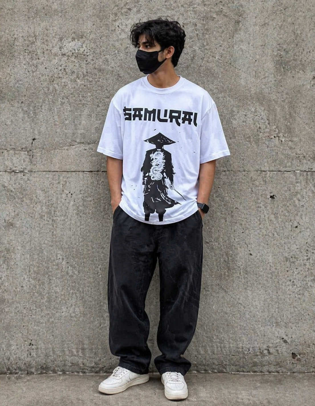 "SAMURAI" OVERSIZED TEE