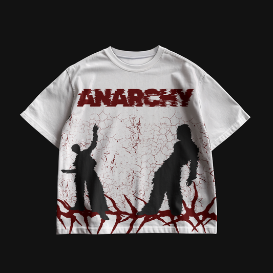 "ANARCHY" OVERSIZED TEE